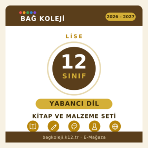 12.SINIF YABANCI DİL EĞİTİM SETİ